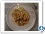 Saute de volaille au curry/coco
